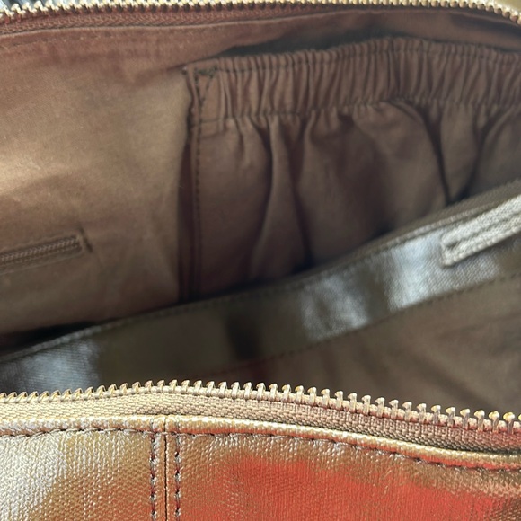 FREE PEOPLE Off The Record Carryall Green New With Tags Purse Holdall Bag - Picture 8 of 9